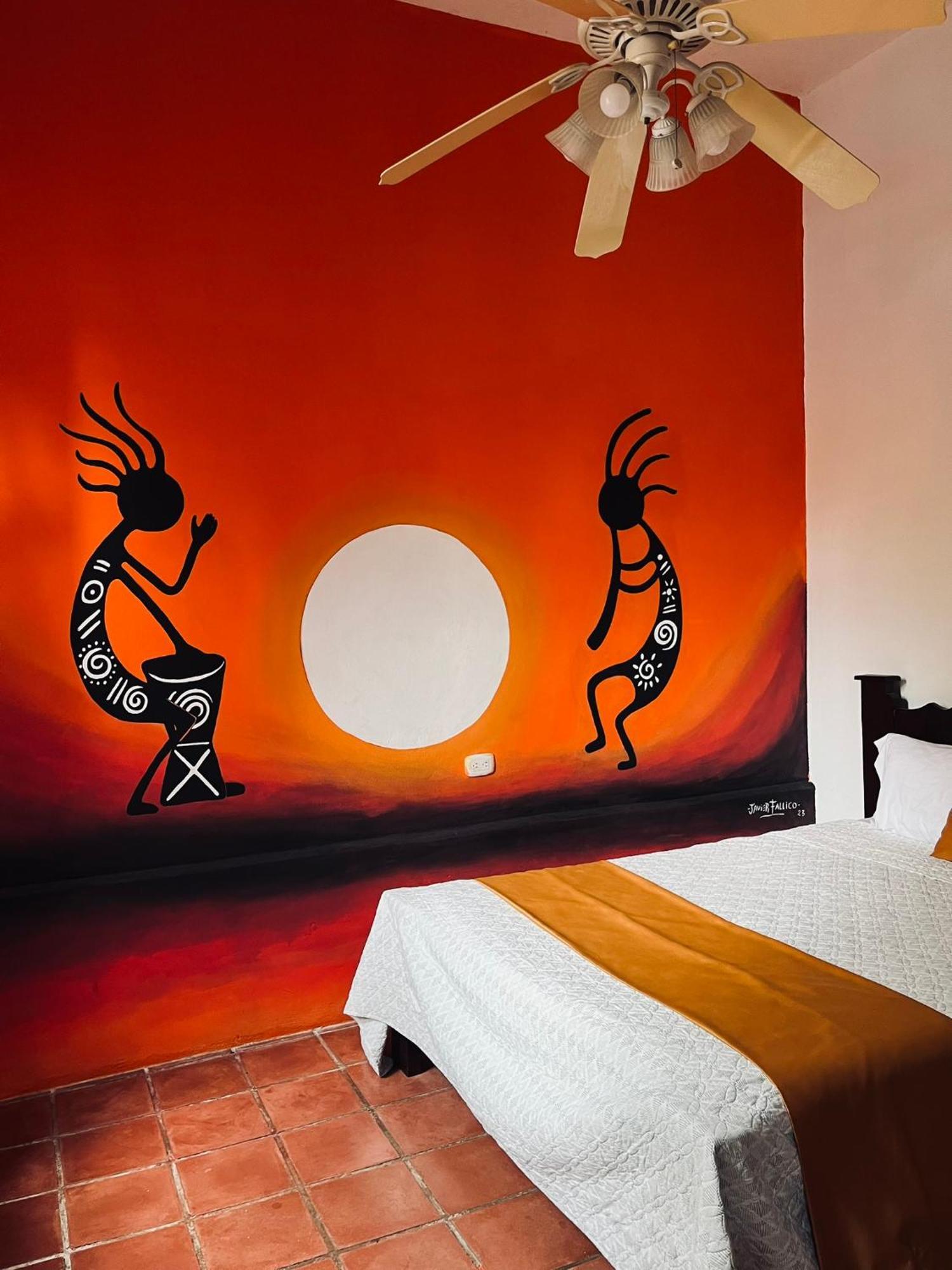Siwo Art Guesthouse Playa Ocotal エクステリア 写真